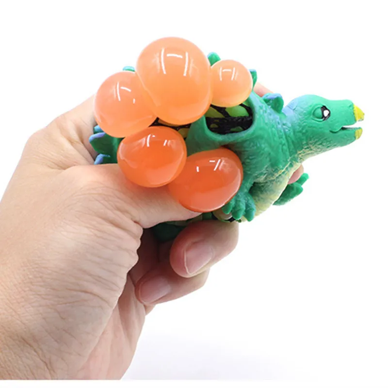 

Random Dinosaur Fidget Cute Decompression Tool Mesh Sensory Grape Ball Gift Stress Relief Kill Time Adults Kids Squeeze Toys