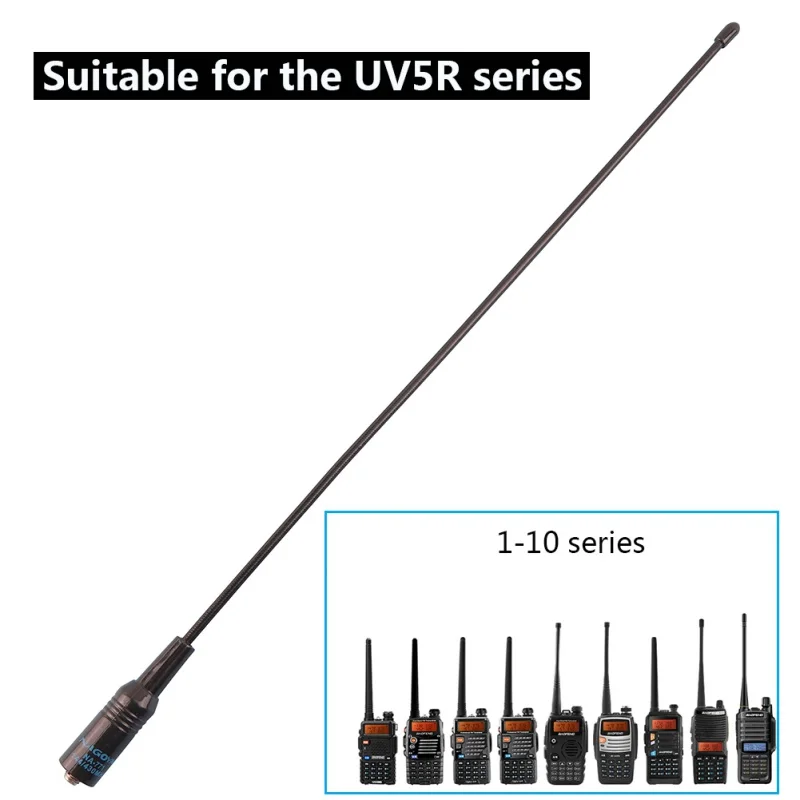 Двухдиапазонная Антенна NA-771 SMA-F Femmina Двухдиапазонная VHF/UHF 144/430 MHz Антенна Morbida NA771 UV5R UV-144/430 MHz двухдиапазонная антенна