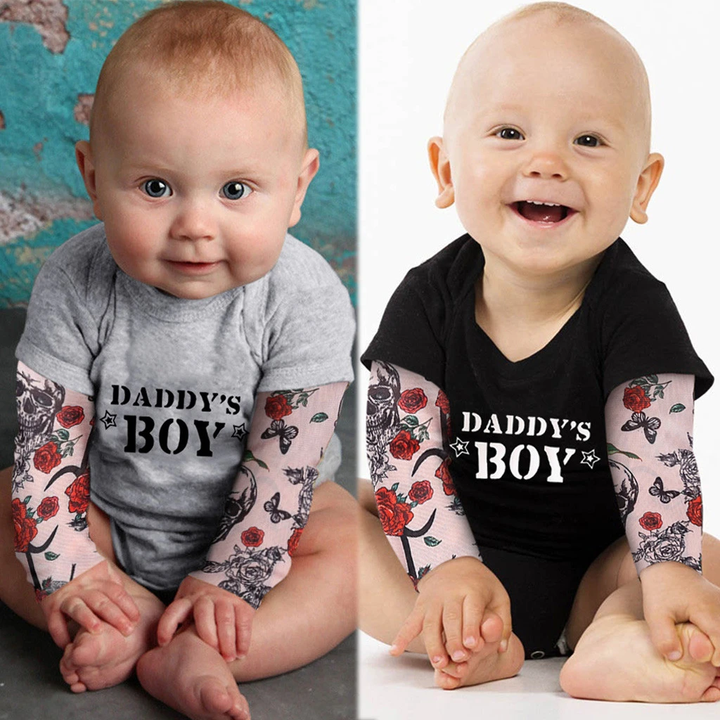tattoo romper suit