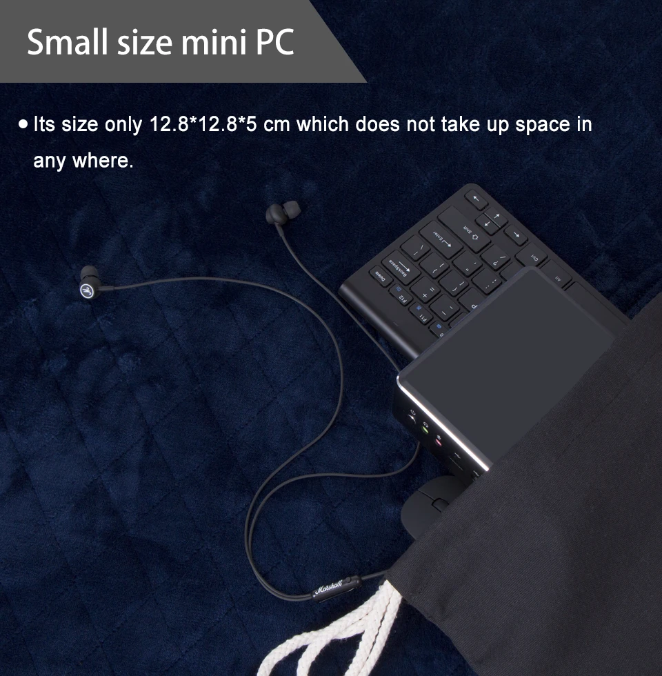 AMD Ryzen Mini PC with Vega Graphics 4K UHD Nvme