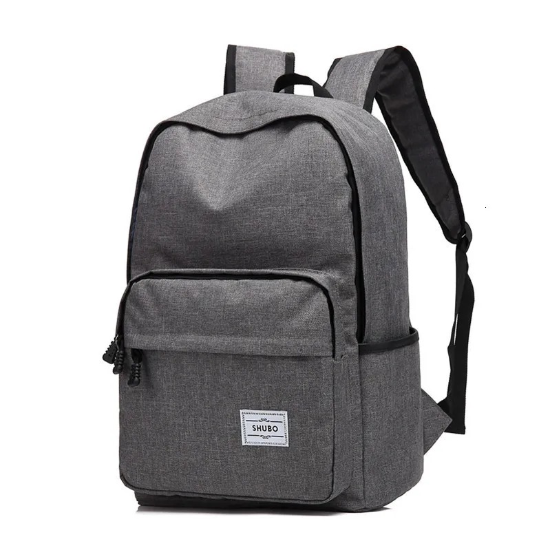 plain canvas backpack