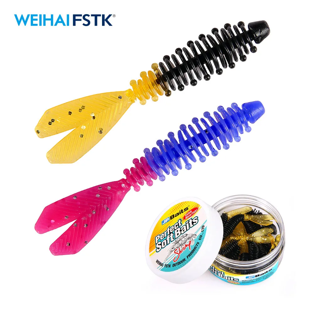 

Silicone Soft worm Bait 60mm 1g 20pcs Gummiköder Probaits Fishing Lure Pesca Isca Artificial Wobblers Attractive Fish Soft Bait