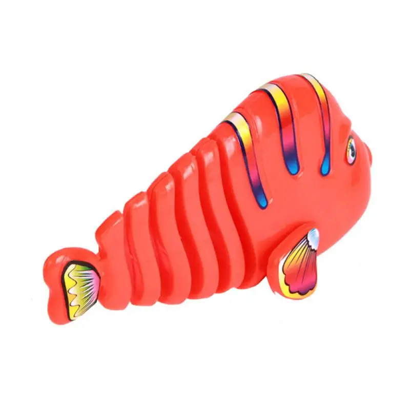 Random Color Clockwork Wind Up Fish Develop Children Curiosity Creativity Cute Bath Toys for Kids Baby 3