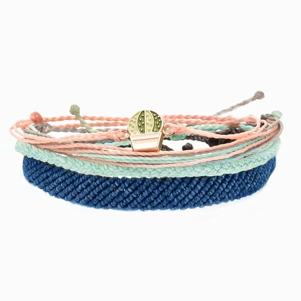 vsco New Bohemian Rope Braided Bracelet For Women Men Femme Woven friendship braided bracelets handmade cotton cord bracelet