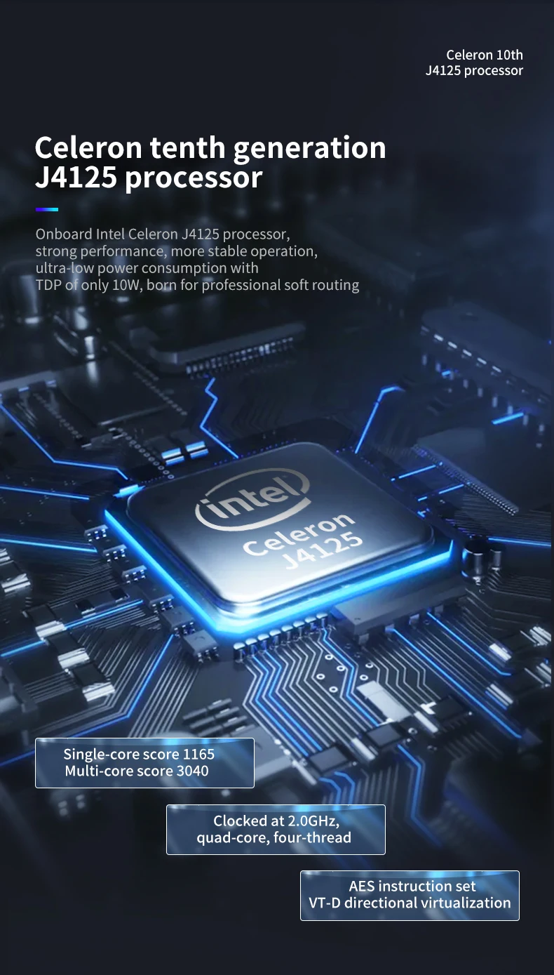 Enhance your network capabilities with our Pfsense Mini PC BKHD G31 featuring 4 LAN 10M/100M/1000M Ethernet ports and a powerful J4125 Quad-Core CPU. Ideal for office, education, business, and industrial use. Upgrade your networking solutions today! Description Image.This Product Can Be Found With The Tag Names Cheap Mini PC, Computer Office, High Quality Computer Office, Mini pc