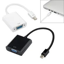 Thunderbolt Display Port dp Mini DP To VGA Adapter Converter Cable for Apple MacBook Air Pro iMac ThinkPad X1 OUJ99