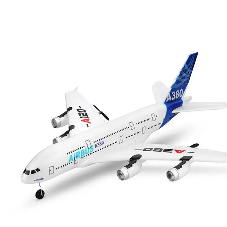 

Weili XK A120-Airbus A380 Three-Channel xiang zhen ji Push-Back Dual Power Gliding Airplane Model Toy