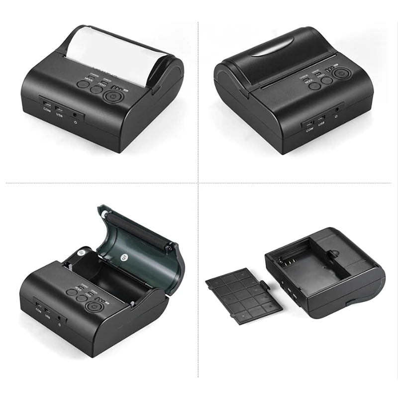 Bluetooth Термальный чековый принтер порт чековый принтер pos-принтер портативный Bluetooth принтер билетный принтер Android IOS Windows