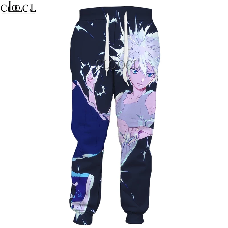 HX Японские Аниме Hunter X 2021 модные повседневные мужские брюки с 3D принтом унисекс в
