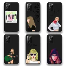 

Evermore Singer Phone Case For Samsung Galaxy Note20 ultra 7 8 9 10 Plus lite M51 M21 M31S J8 2018 Prime