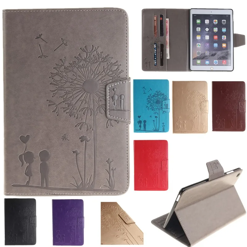 Чехол для apple iPad Air1 Air 2 модный кожаный чехол-подставка планшета с рисунком умный