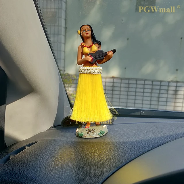 Hula Girl PhtalButter avec Ukulele Bobbleheads pour voiture, collection de  planches Prada, cadeau d'Auckland, décoration