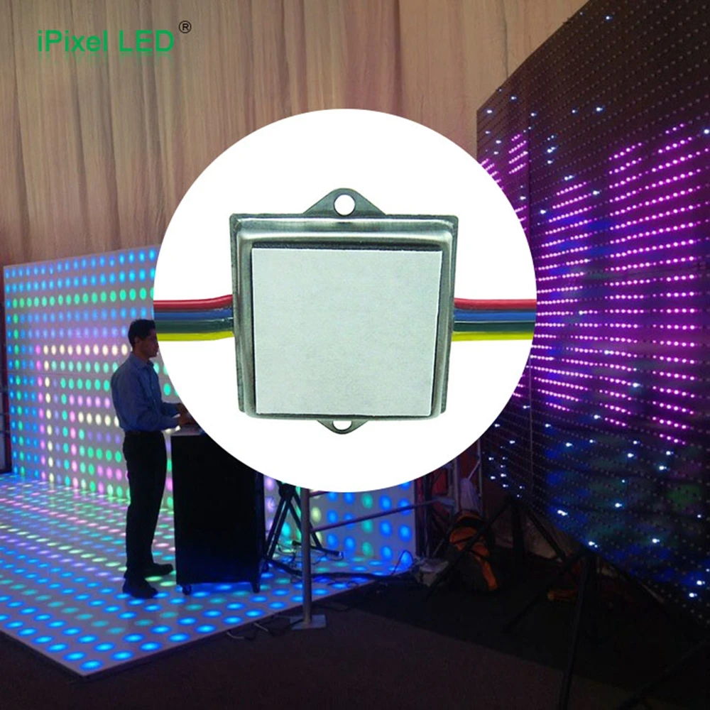 DC5V&12V WS2811& WS2801 Square Digital Module With 20PCS/String Pixel LED
