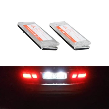 

For BMW E46 318i 320i 323i 325i 325xi 328i 330i 330xi 1998-2005 Canbus Led License Plate Lights Lamp Bulbs