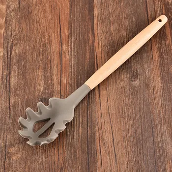 

New 9 Piece Premium Silicone Cooking Utensil Set Cooking Utensils Tools Set For Nonstick Cookware Home Kitchen Accessories Wood