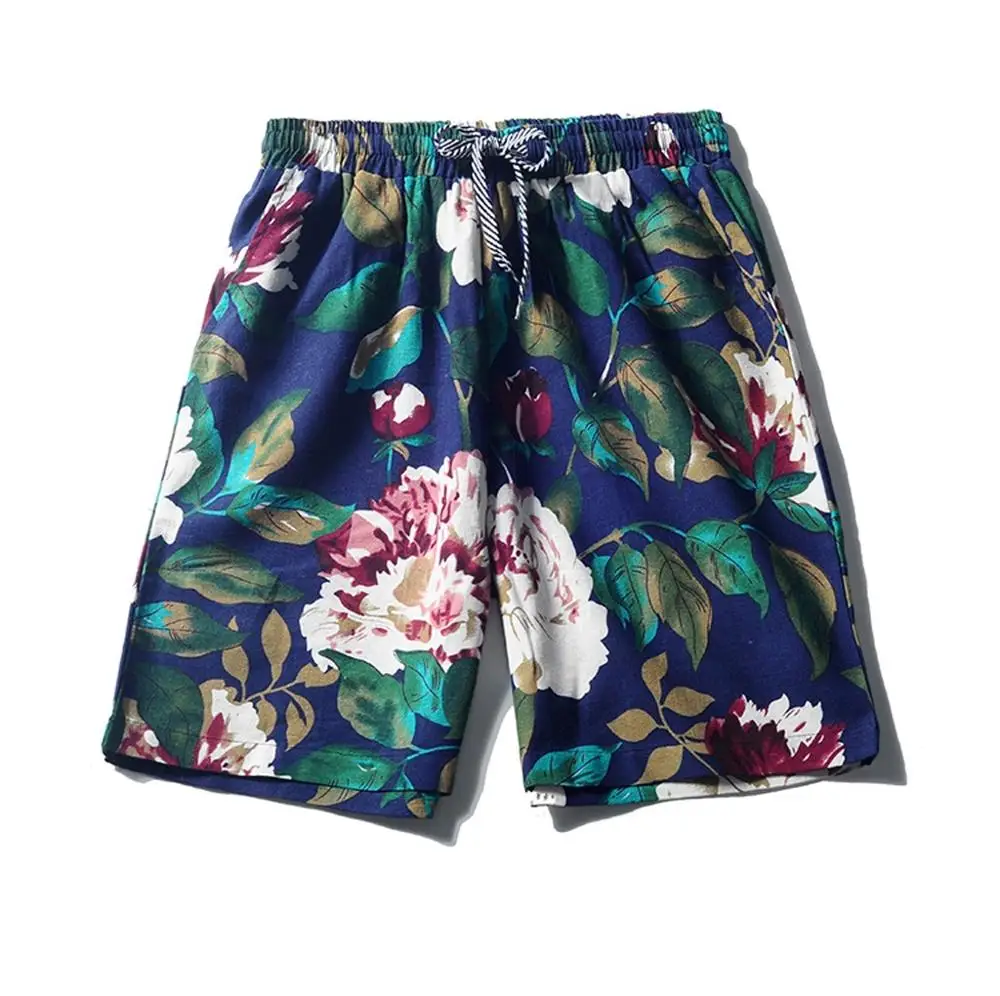 Стиль Лидер продаж мужские летние шорты спортивные повседневные пляжные шорты с принтом брюки высокое качество распродажа - Цвет: Зеленый