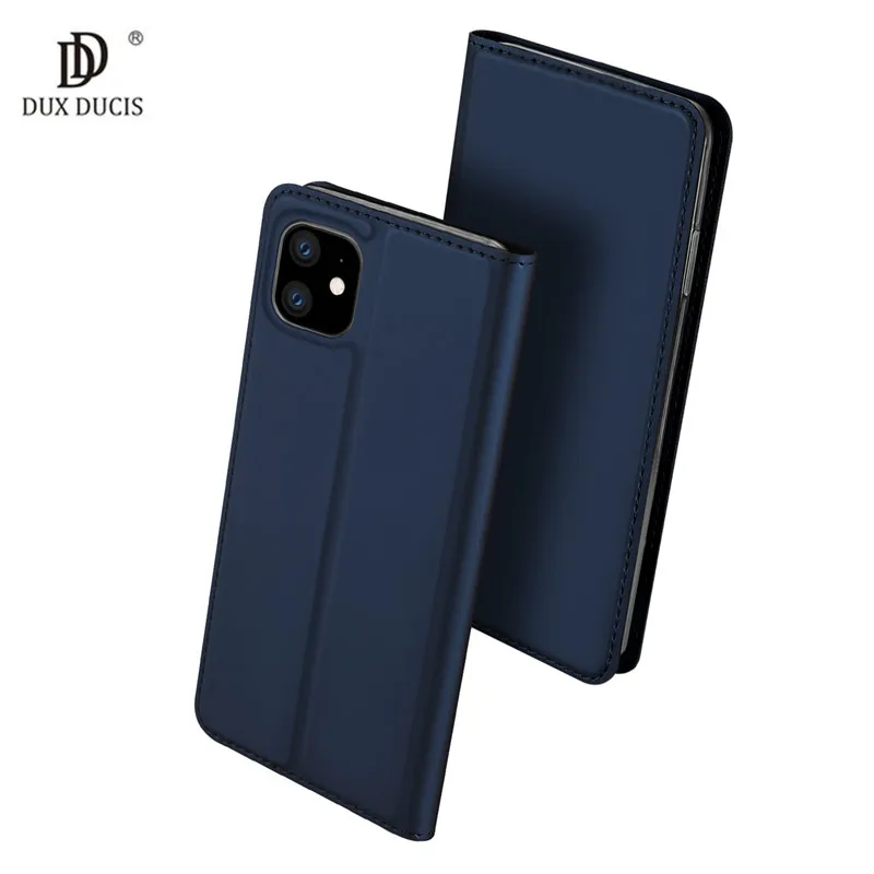 

Luxury Ultra Slim Flip Holster For iPhone 11 iPhone11 Case Magnetic Leather Cover Case For iPhone 11 Phone Bags Cover 6.1 inch