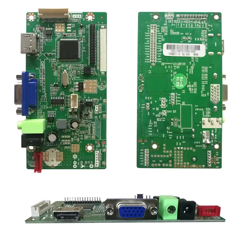 12.1'' open-frame AA121SP01 800*600 LVDS 20pins industrial screen with Control board VGA HDMI input for industrial display