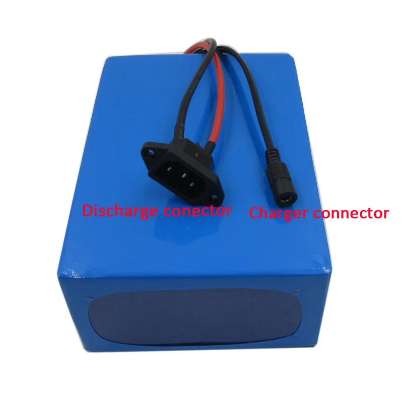 Перезаряжаемые 300W 3S 12V литиевая 18650 Батарея 40AH серые кисточки с 12 6 V 3A Зарядное