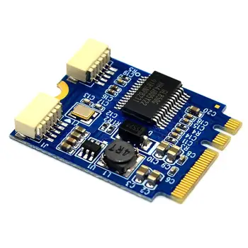 

Expansion Card with Wide Scope of Application Simplicity M.2 NGFF to USB Riser Card PC Motherboard KEY A-E to Dual USB2.0