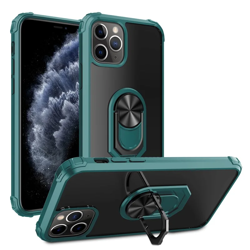 Чехол для телефона iPhone 11 Pro Max чехол с прозрачным кольцом магнитный автомобильный