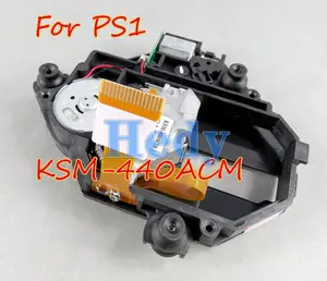 Image 5 - 1pc המקורי בשימוש KSM 440ACM KSM 440BAM KSM 440ADM KSM 440AEM לייזר כונן אופטי עדשה לסוני PS1 לייזר ראש