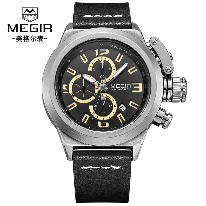 

[Mei gainer Fashion True Eye Waterproof Multi-functional Sports Quartz Men's Watch] Model: 2029G.