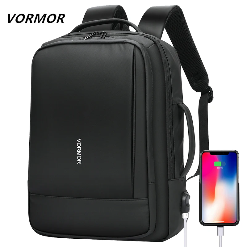 VORMOR 2022 New Fashion Men Backpack Waterproof 14 15.6 inch Laptop
