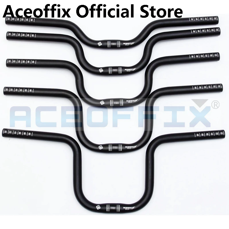 AL7050 175g Aceoffix M руль для Brompton r 25 4 мм W540mm H50 80 100 140 170|Велосипедный руль| |