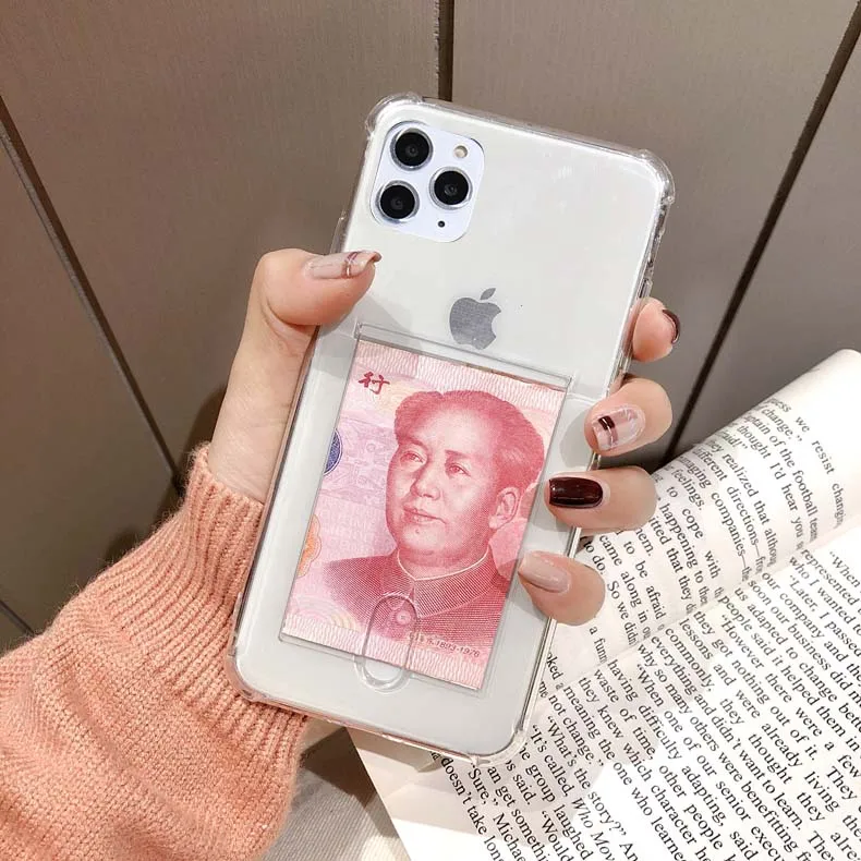 XW0496TR Чехол для телефона moskado с отделением для карт для iPhone 11 X XR XS Max, мягкий чехол из ТПУ для iPhone 6, 6 S, 7, 8, 7 Plus, простой чехол - Цвет: XW0496TR