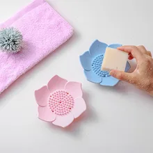 Ванная комната Душ мыльница силиконовая Тарелка на присоске для хранения тарелка лоток держатель Чехол держатель мыла уборка раковина контейнер Органайзеры