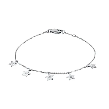 

Bracelet silver diamond e0601br03185800