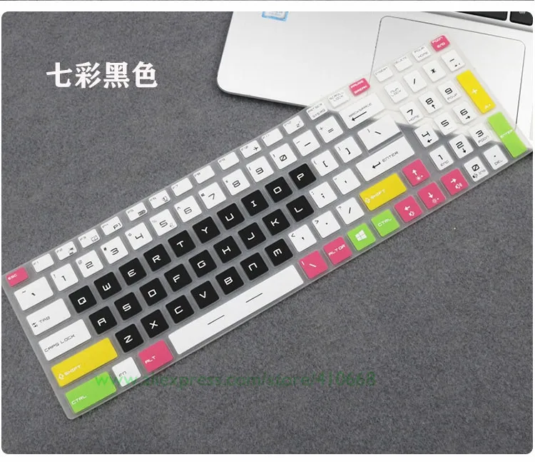 Защитный чехол для клавиатуры MSI WS72 6QJ GS72 6QD GE72 GS73VR 6RF 013CN GP72MVR 7RFX 621CN GS63 7RE 010CN GS63VR 7RF