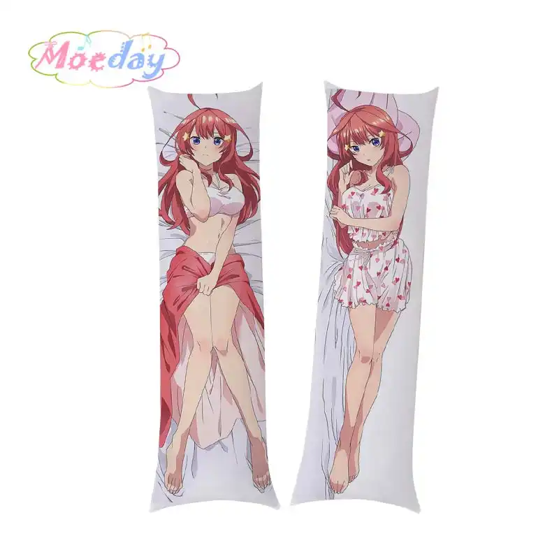 The Quintessential Quintuplets Anime Characters Nakano Miku Nino Itsuki Yotsuba Sister Dakimakura Pillow Covers Pillow Case Aliexpress