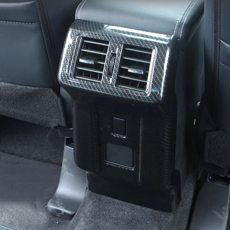 Подходит для Mitsubishi Outlander аксессуары автомобильный подлокотник заднего сиденья кондиционер на выходе рамка Крышка отделка интерьера молдинги