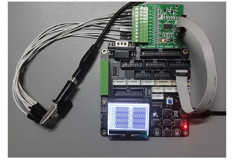 ADS8688 AD 16-bit 500kSPS single/bipolar input 8-channel SAR/ADC data acquisitio
