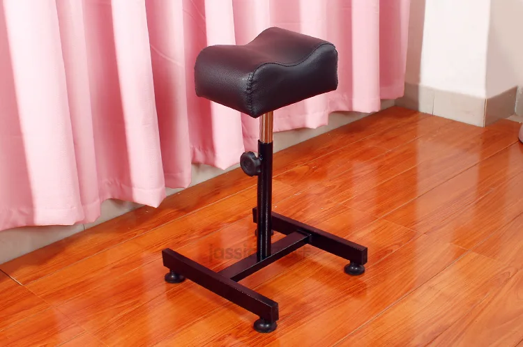 Новая ванна для ног Педикюр педикюр инструмент кронштейн красота массажное спа-кресло подставка для ногтей мягкая и удобная синтетическая кожа - Цвет: Черный
