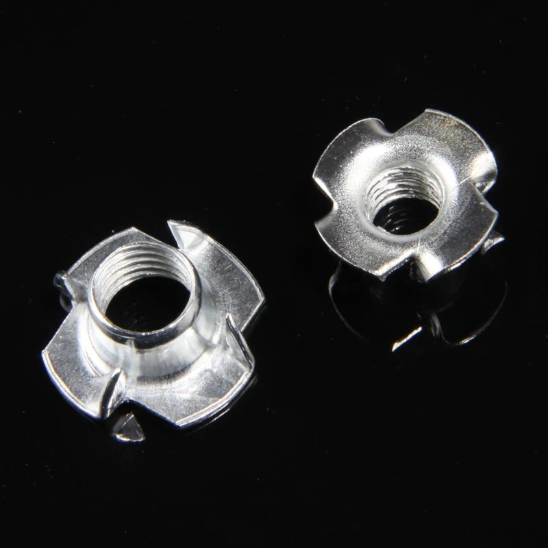 m6 m8 m10 quatro garras porca de 04
