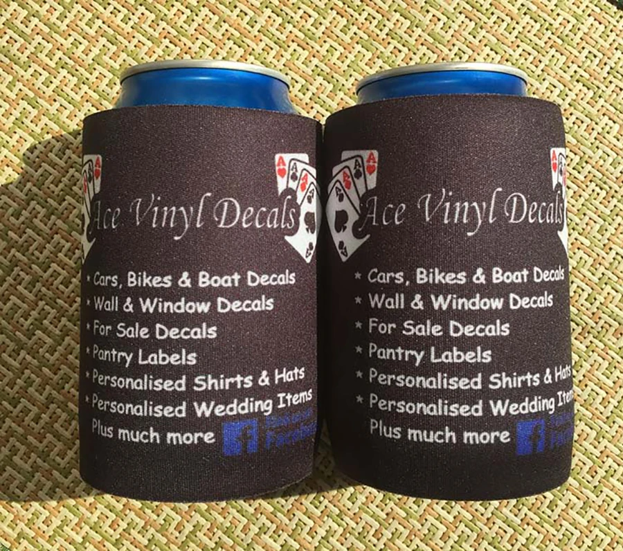 100pcs Titular Stubby Personalizado Com O Seu