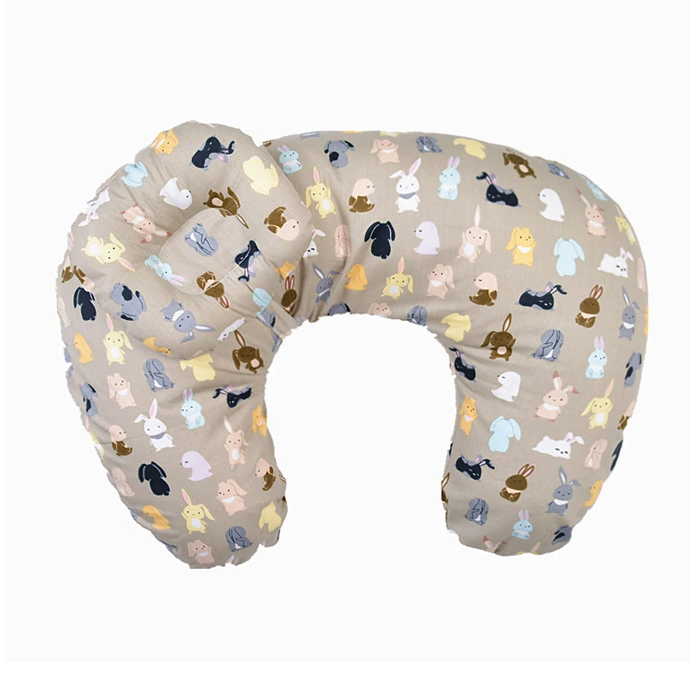 Cartoon Bedding Soft Cute Washable Nursing Support Baby Pillow U-shaped Sleeping Pad Maternity Breastfeeding Multifunctional