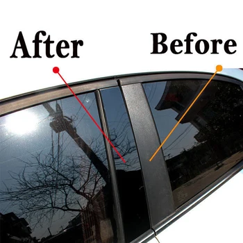 

Mirror Door Decor with Adhesive Waterproof For NISSAN QASHQAI 2016 2017 2018 Personalize 8pcs/Set Patch Trim 2018