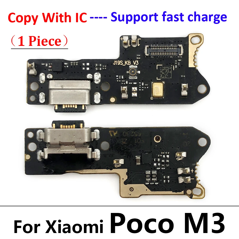 Connecteur De Charge USB-C Pour Xiaomi Redmi Note 9S / 9 Pro - Neuf - Modèles M2003J6A1G, M2003J6B2G