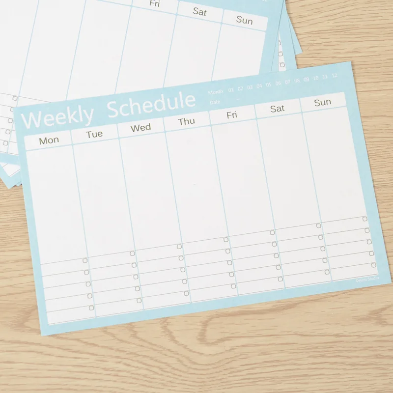 

2019 2020 Agenda Planner A5 Notebook A4 Diary Time Schedule Bullet Journal Weekly Monthly School Supplies Stationary Organizer