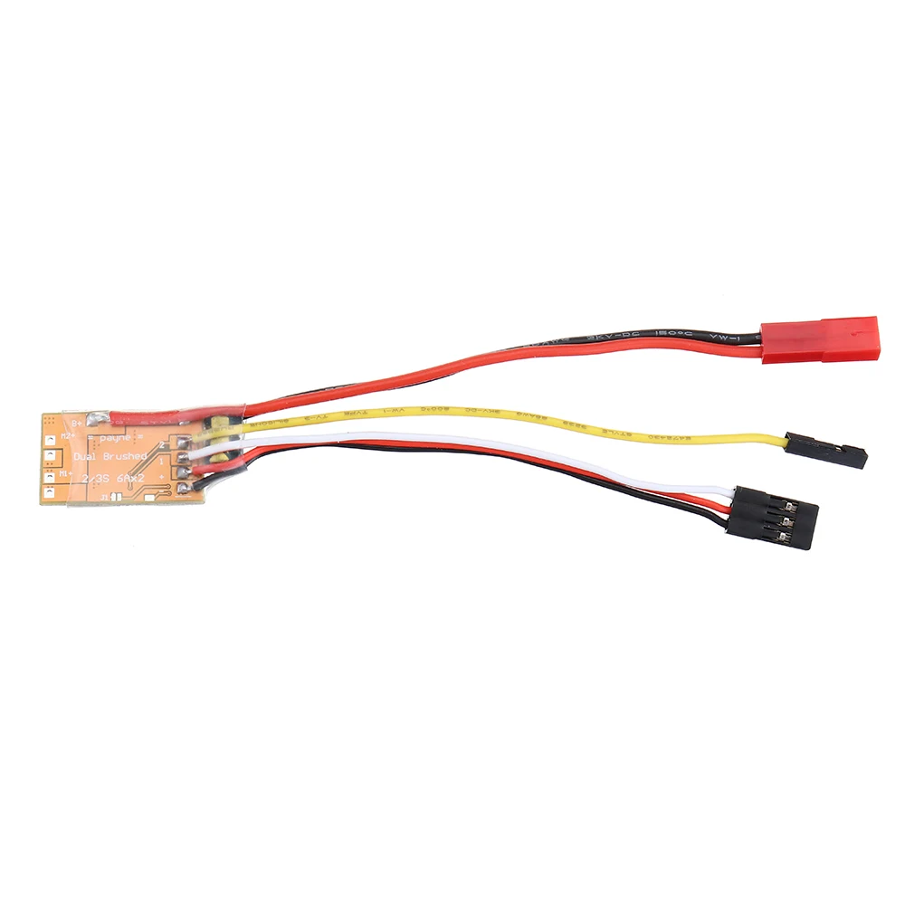 2S 3S двухсторонняя 6Ax2 почищенный ESC с 5V 1.5A BEC для 1020 8520 720 N30 N20 на бесколлекторном двигателе для трутеня дистанционного управления FPV крошечного шлема самолет