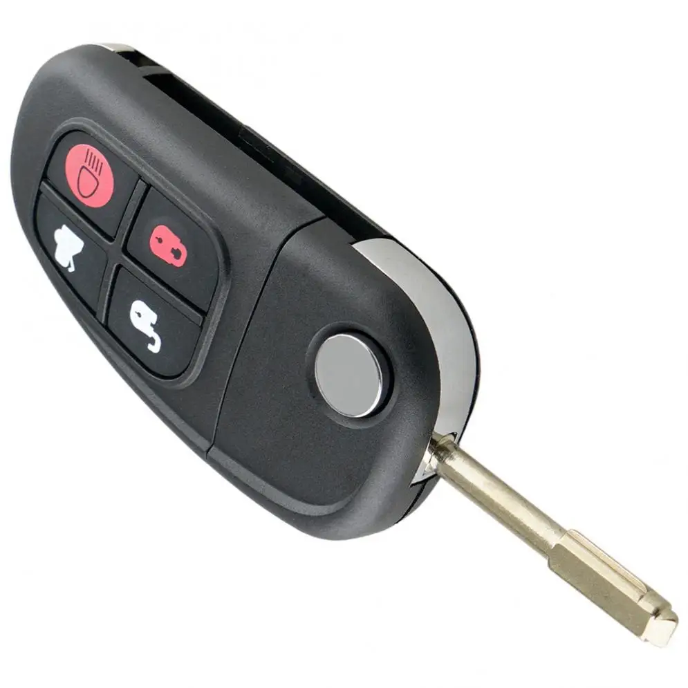 315 МГц 4 кнопки флип дистанционного ключа автомобиля с ID60 чип NHVWB1U241 подходит для Jaguar S Тип/X Тип/XJ8