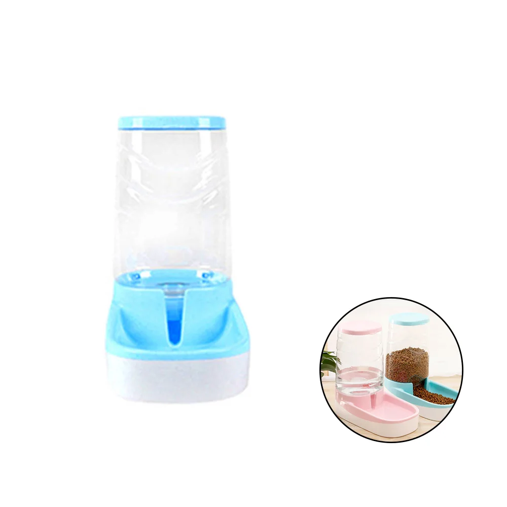 Feeding water 3800 мл собака Кот автоматическая кормушка для воды и корма диспенсер для лечения маленькая кошка собака щенок собака Еда контейнер для хранения товары для домашних животных - Цвет: Feeding water