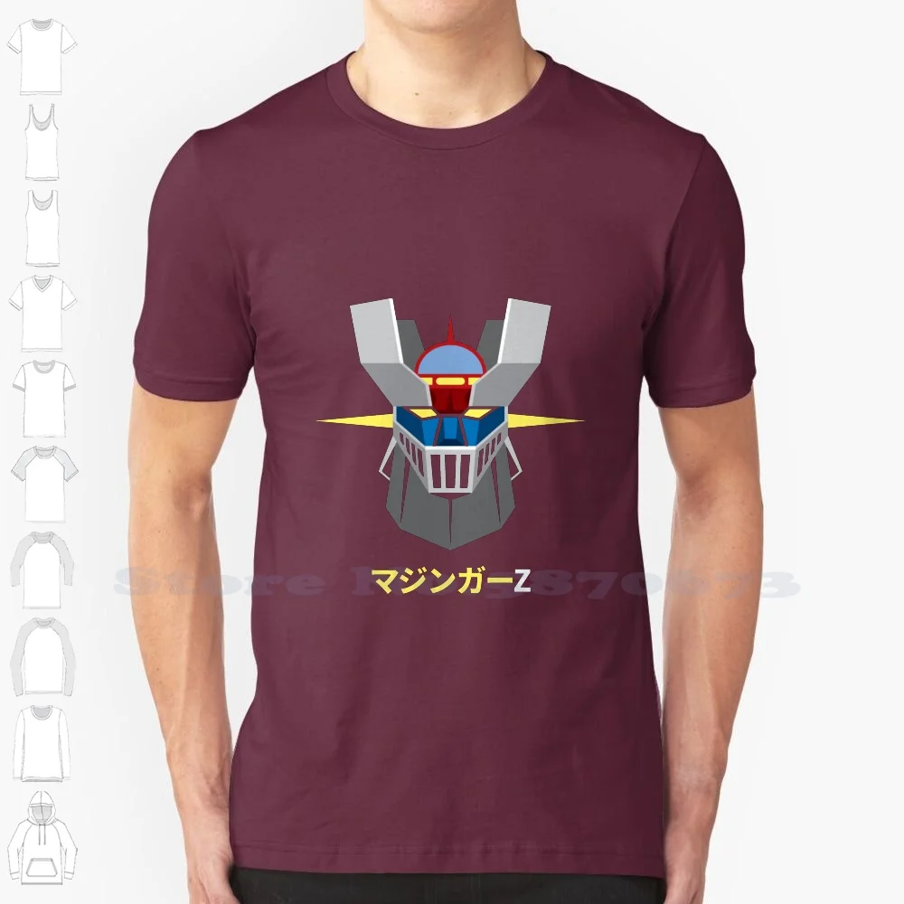 Z-Color Custom Funny Vendita Calda Tshirt Z Mazinga Mazingaz Great Gonagai Grendizer Goldorak Goldrake Kotetsu Jeeg Metal Robot