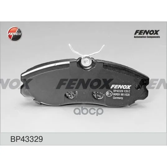 Колодки Тормозные Дисковые Fenox Bp43329 FENOX арт. BP43329