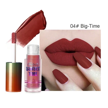 

Multicolor No Fade Nude Velvet Makeup Matte Waterproof Lip Gloss Cosmetics Sexy Liquid Lipstick Soft Long Lasting Non Stick