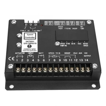 

Generator Speed Controller S6700H Speed Controller Electronic Generator Control Panel Parts for Cummins Generator